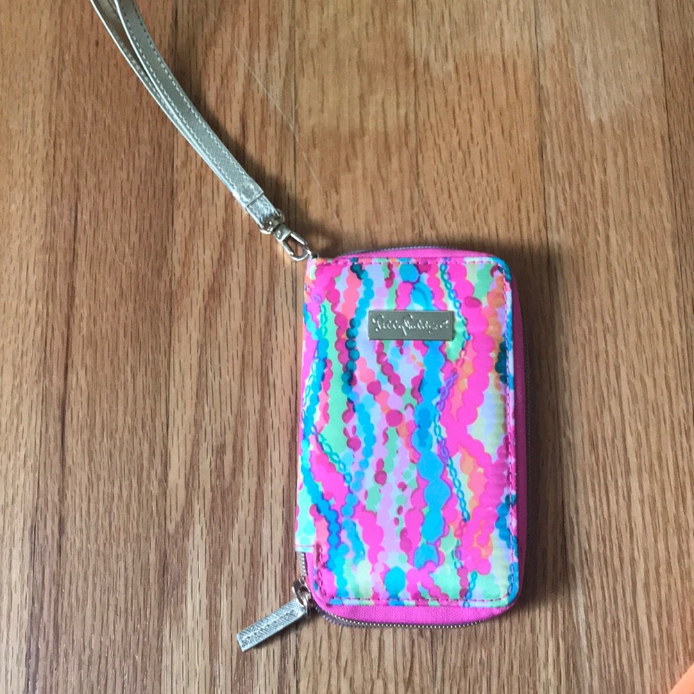 LILLY PULITZER wristlet